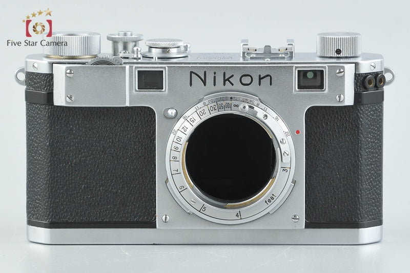 Nikon S 35mm Rangefinder Film Camera + NIKKOR-H.C 50mm f/2