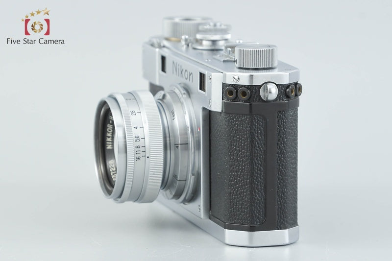 Nikon S 35mm Rangefinder Film Camera + NIKKOR-H.C 50mm f/2