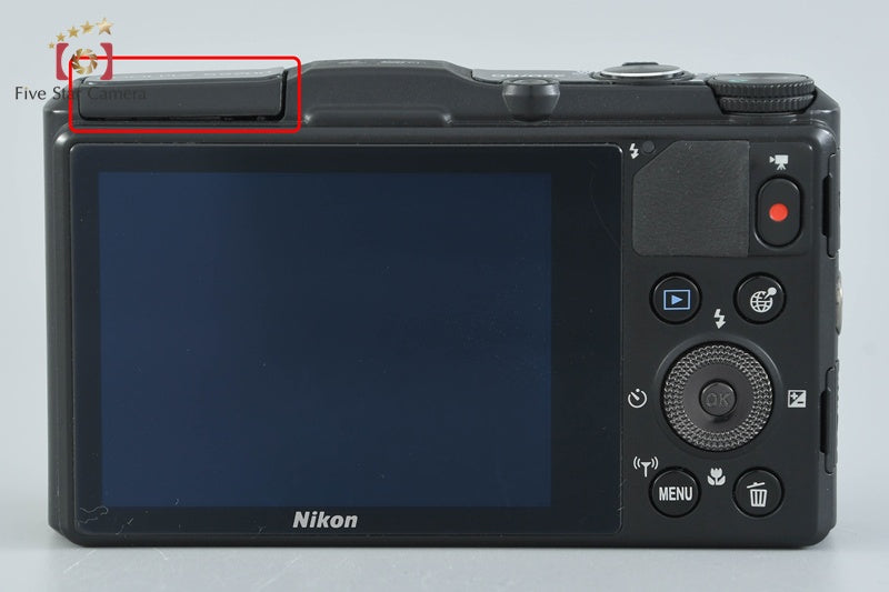 Nikon COOLPIX S9700 Precious Black 16.5 MP Digital Camera