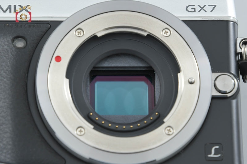 Panasonic LUMIX DMC-GX7 Silver 16.0 MP Digital Camera [Japanese Language Only]