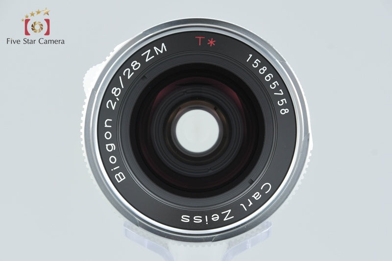 Carl Zeiss Biogon 28mm f/2.8 ZM T* Silver for Leica M Mount
