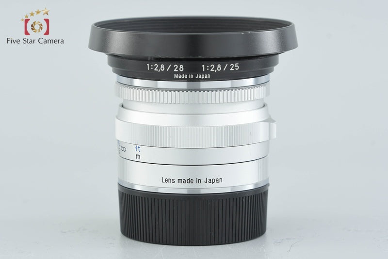 Carl Zeiss Biogon 28mm f/2.8 ZM T* Silver for Leica M Mount