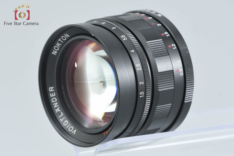 Voigtlander NOKTON 50mm f/1.5 Aspherical Black L39 LTM Leica Thread Mount