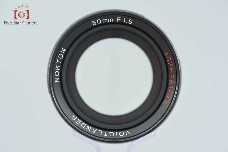 Voigtlander NOKTON 50mm f/1.5 Aspherical Black L39 LTM Leica Thread Mount