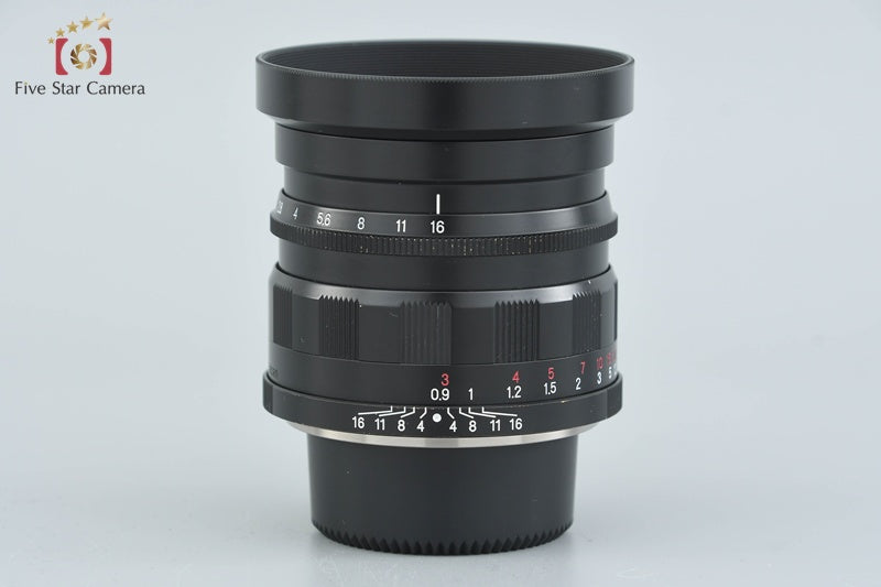 Voigtlander NOKTON 50mm f/1.5 Aspherical Black L39 LTM Leica Thread Mount