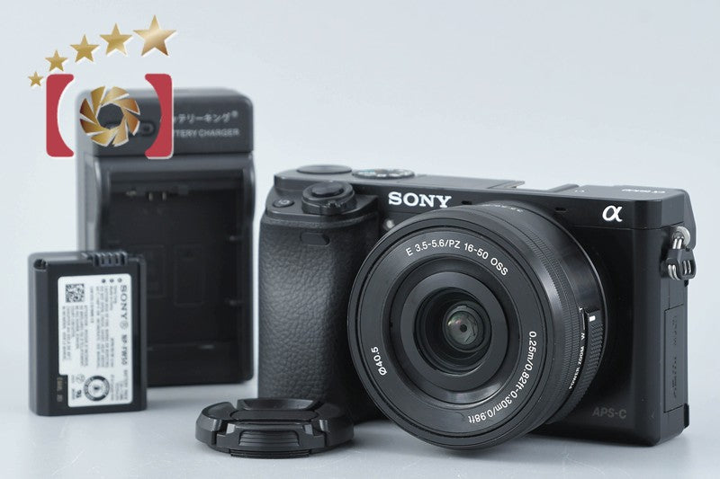 Sony Alpha α6000 ILCE-6000 Black 24.3 MP 16-50 Lens [Multiple Languages]