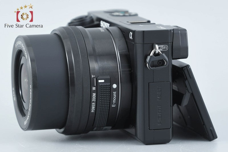 Sony Alpha α6000 ILCE-6000 Black 24.3 MP 16-50 Lens [Multiple Languages]