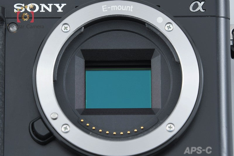 Sony Alpha α6000 ILCE-6000 Black 24.3 MP 16-50 Lens [Multiple Languages]