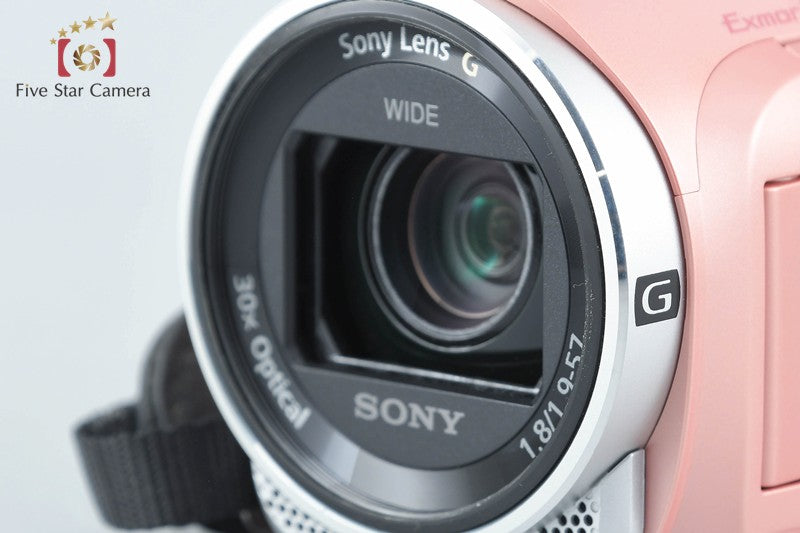 Sony Handycam HDR-CX670 Pink Digital HD Video Camera [Multiple Languages]