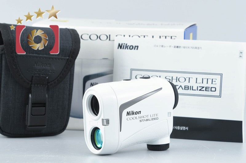 Nikon COOLSHOT LITE STABILIZED Laser Rangefinder for Golf w/ Box