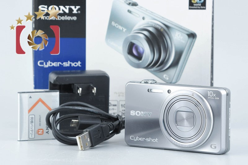 SONY Cyber-shot DSC-WX100 Silver 18.2 MP Digital Camera [Multiple Languages]