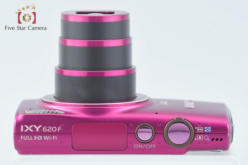 Canon IXY 620F Pink 12.1 MP Digital Camera