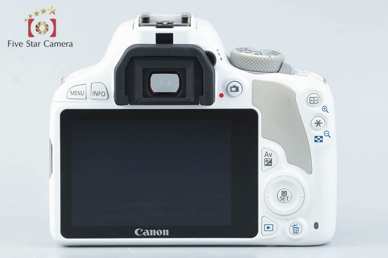 Canon EOS Kiss X7 / Rebel SL1 / 100D White 18.0 MP 18-55 40 Lenses