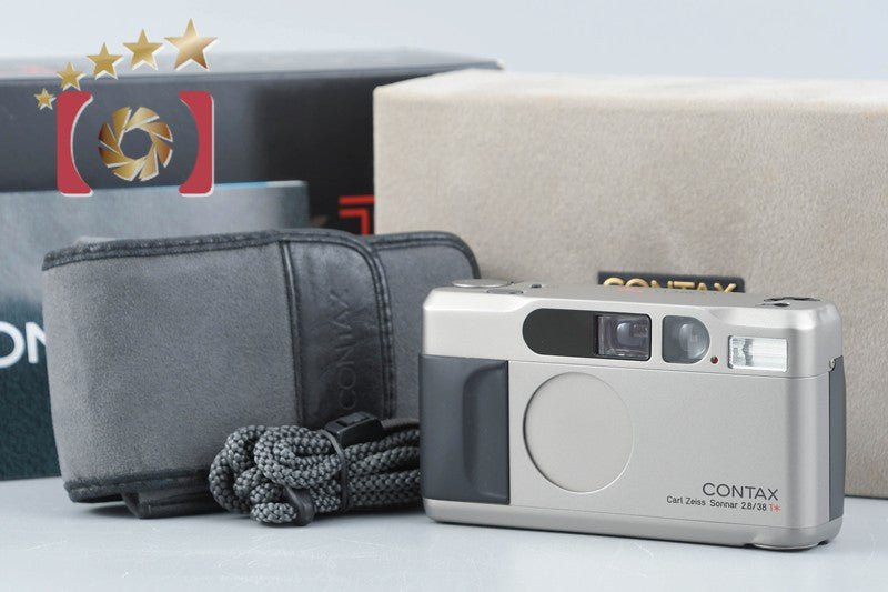 CONTAX T2 35mm Point & Shoot Film Camera w/ Box