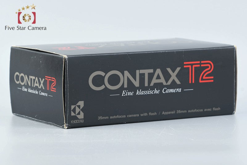 CONTAX T2 35mm Point & Shoot Film Camera w/ Box