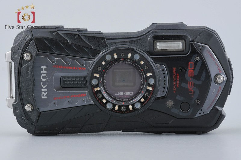 Ricoh PENTAX WG-30 Black 16.0 MP Waterproof Action Camera