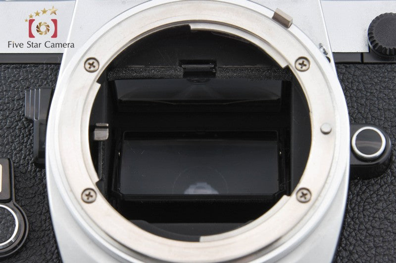 Nikon FE Silver 35mm SLR Film Camera Body