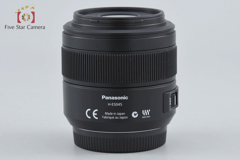 Panasonic LEICA DG MACRO-ELMARIT 45mm f/2.8 ASPH. H-ES045