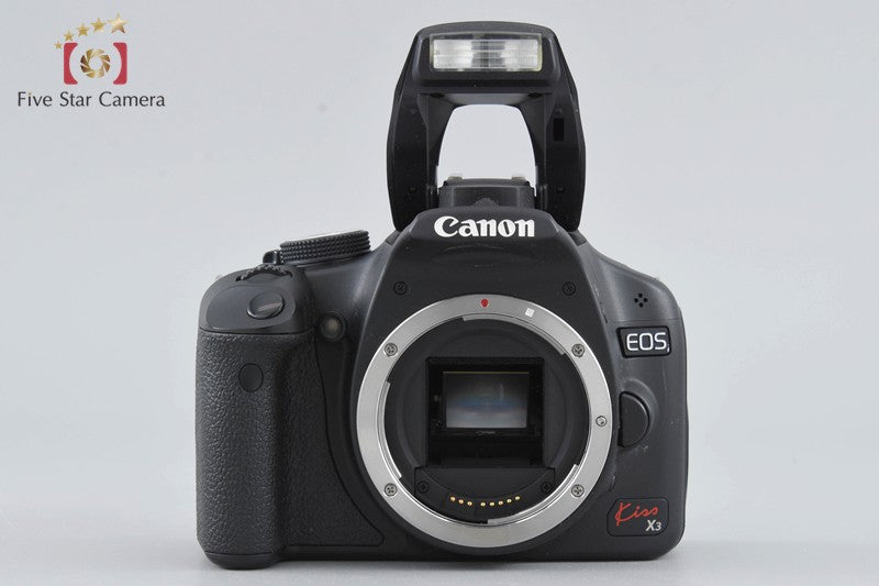 Canon EOS Kiss X3 / Rebel T1i / 500D 15.1 MP DSLR Camera EF-S 18-55 II USM Lens