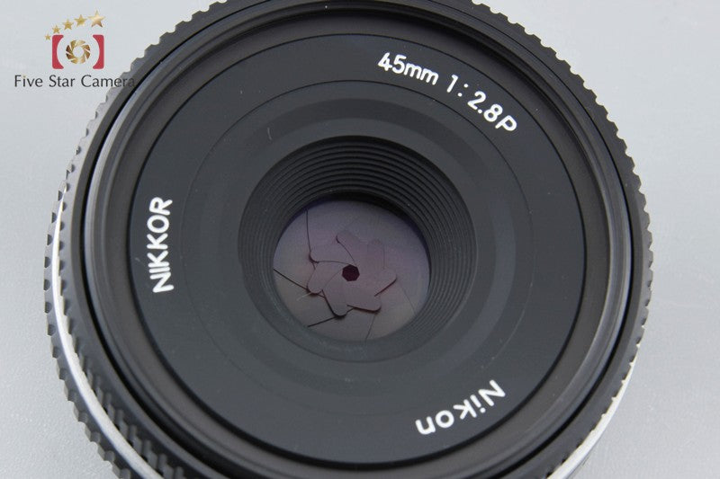 Nikon Ai-S NIKKOR 45mm f/2.8 P Silver