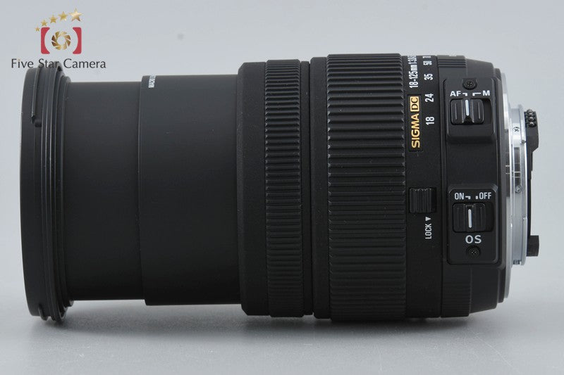SIGMA 18-125mm f/3.8-5.6 DC OS HSM for Nikon