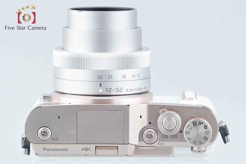 Panasonic LUMIX DC-GF10 White 16.0 MP 12-32mm Lens [Japanese Language Only]