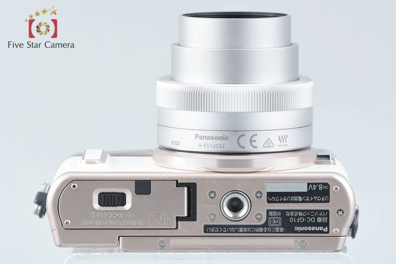 Panasonic LUMIX DC-GF10 White 16.0 MP 12-32mm Lens [Japanese Language Only]