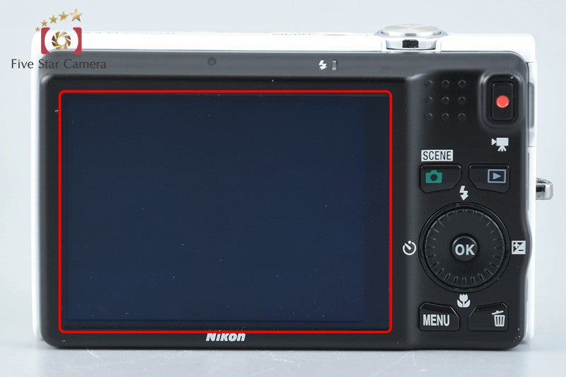 Nikon COOLPIX S6200 Natural White 16.0 MP Digital Camera w/ Box