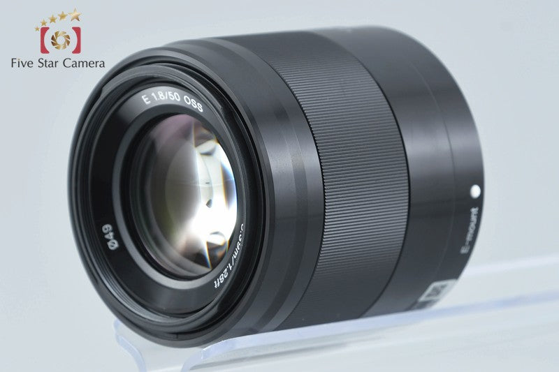 SONY E 50mm f/1.8 OSS SEL50F18 Black w/ Box