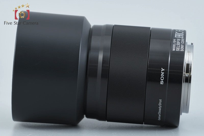 SONY E 50mm f/1.8 OSS SEL50F18 Black w/ Box