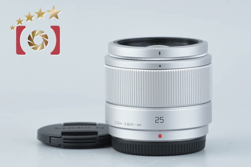 Panasonic LUMIX G 25mm f/1.7 ASPH. H-H025 Silver