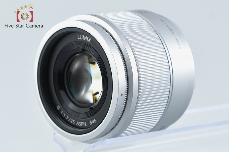 Panasonic LUMIX G 25mm f/1.7 ASPH. H-H025 Silver