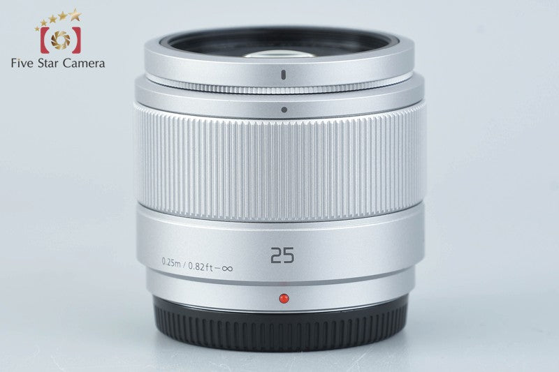Panasonic LUMIX G 25mm f/1.7 ASPH. H-H025 Silver