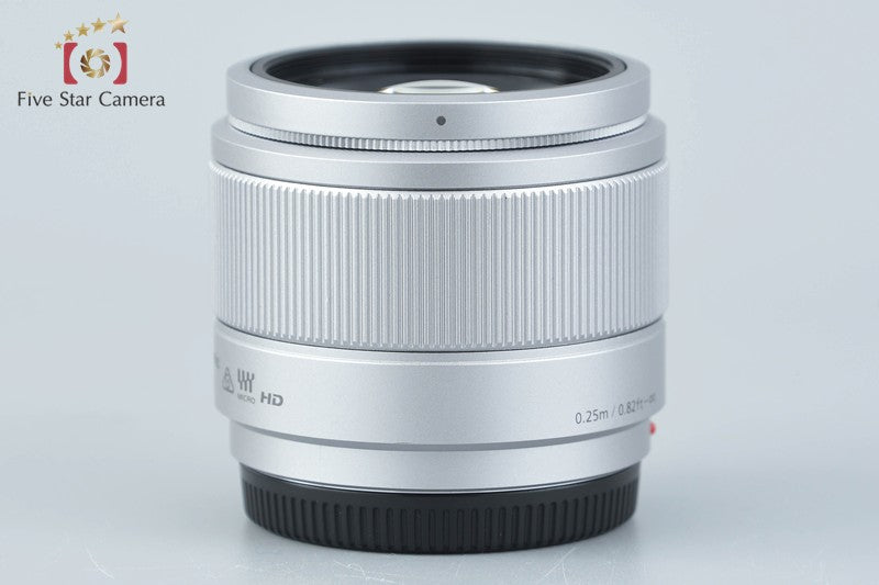 Panasonic LUMIX G 25mm f/1.7 ASPH. H-H025 Silver