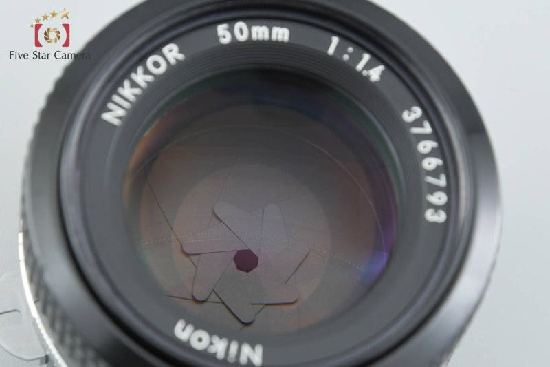 Nikon New NIKKOR 50mm f/1.4 Non Ai Lens