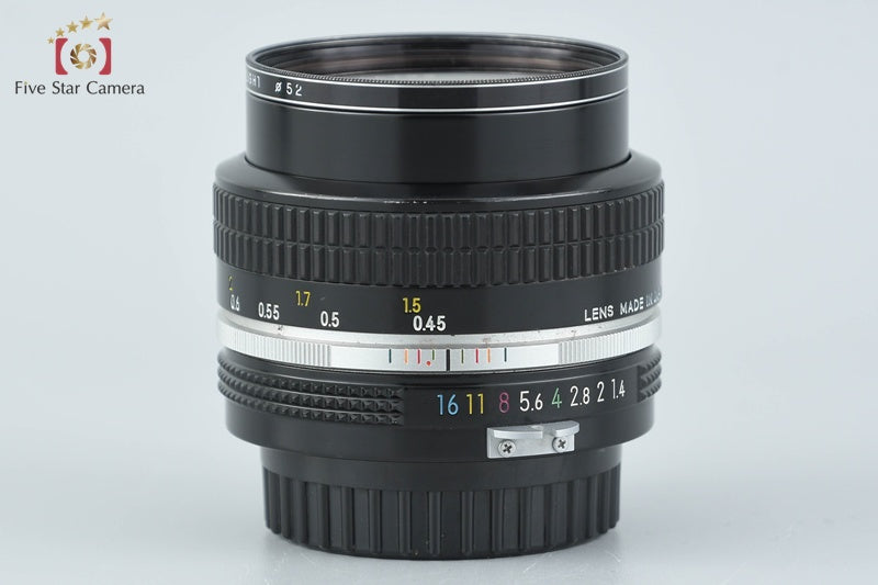 Nikon New NIKKOR 50mm f/1.4 Non Ai Lens