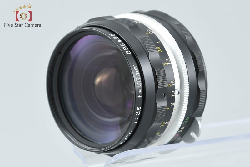 Nikon NIKKOR-H.C Auto 28mm f/3.5 Non Ai Lens