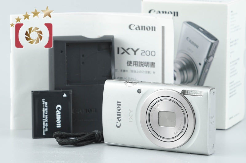 Canon IXY 200 Silver 20.0 MP Digital Camera w/ Box