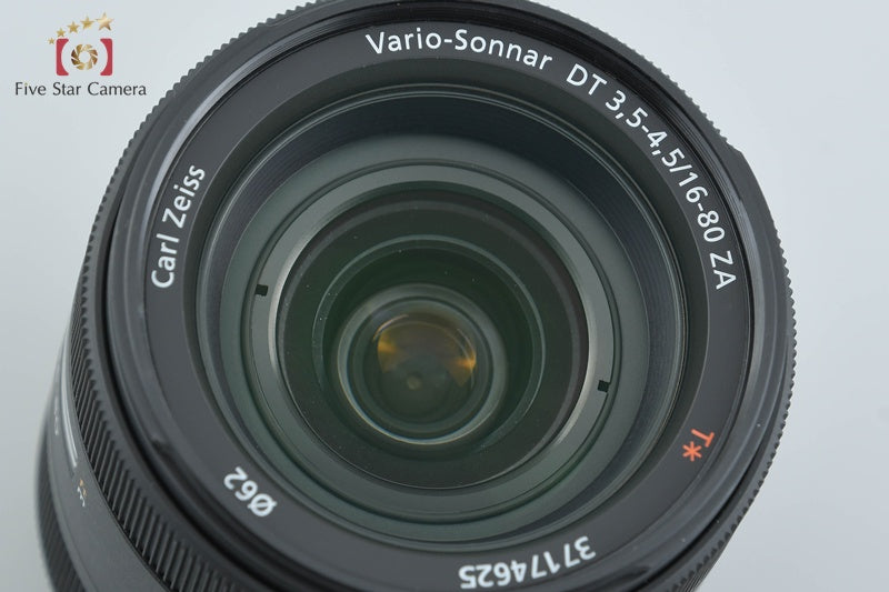 Sony Carl Zeiss Vario-Sonnar DT 16-80mm f/3.5-4.5 ZA T* SAL1680Z