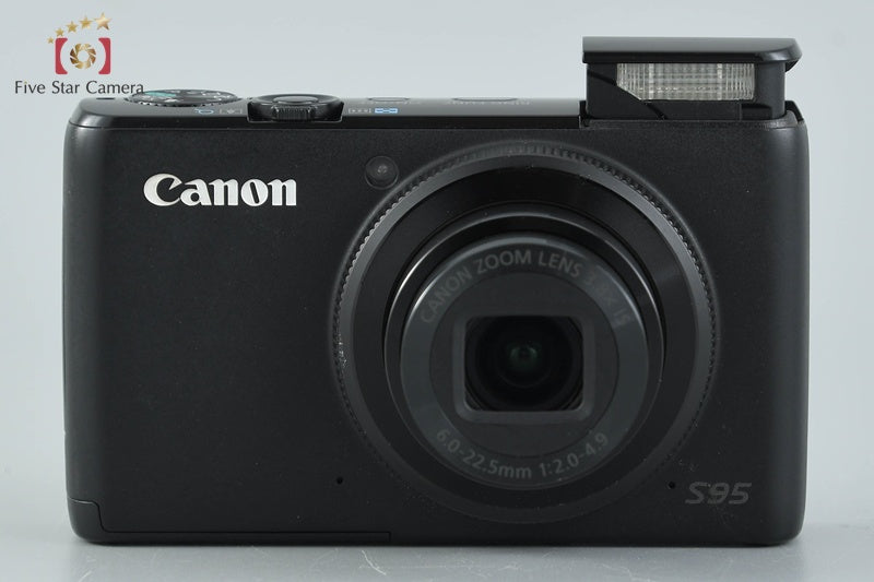 Canon PowerShot S95 Black 10.0 MP Digital Camera