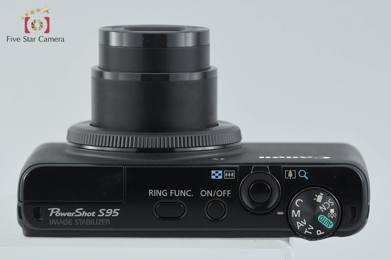 Canon PowerShot S95 Black 10.0 MP Digital Camera