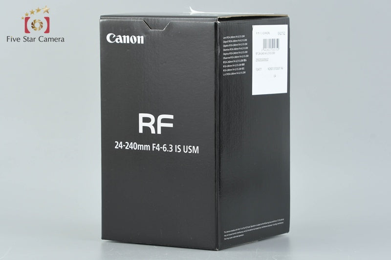 Canon RF 24-240mm f/4-6.3 IS USM w/ Box