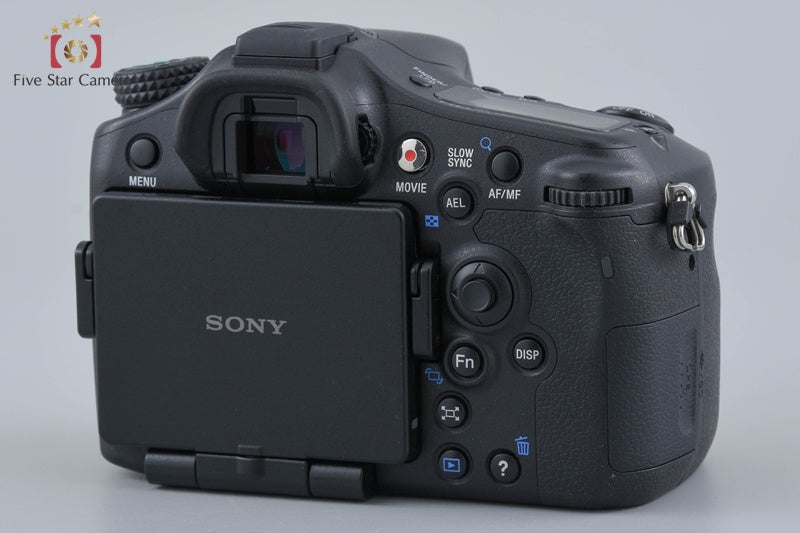 "Count 221" SONY α77 SLT-A77V 24.3 MP Digital Camera [Japanese Language Only]
