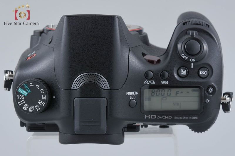 "Count 221" SONY α77 SLT-A77V 24.3 MP Digital Camera [Japanese Language Only]