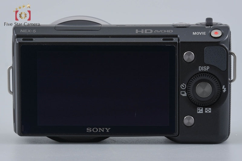 "Count 1,125" Sony α NEX-5 Black 16.1 MP 18-55 Lens [Japanese Language Only]
