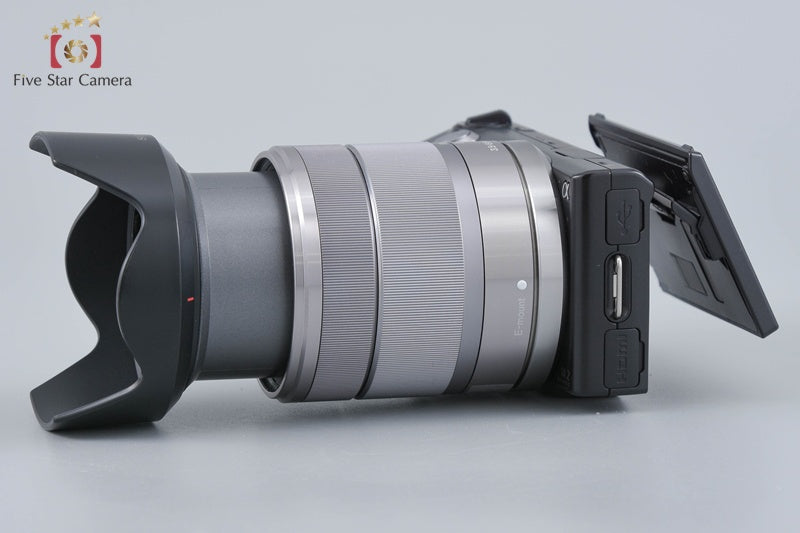 "Count 1,125" Sony α NEX-5 Black 16.1 MP 18-55 Lens [Japanese Language Only]