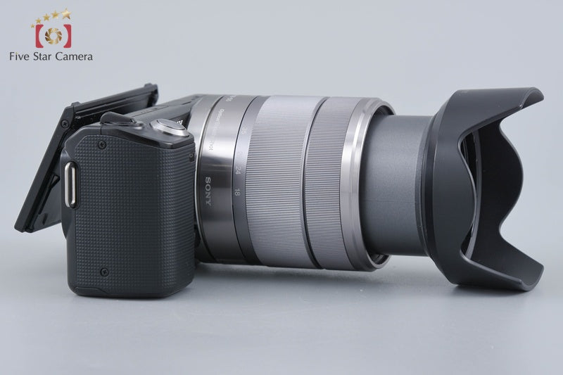 "Count 1,125" Sony α NEX-5 Black 16.1 MP 18-55 Lens [Japanese Language Only]
