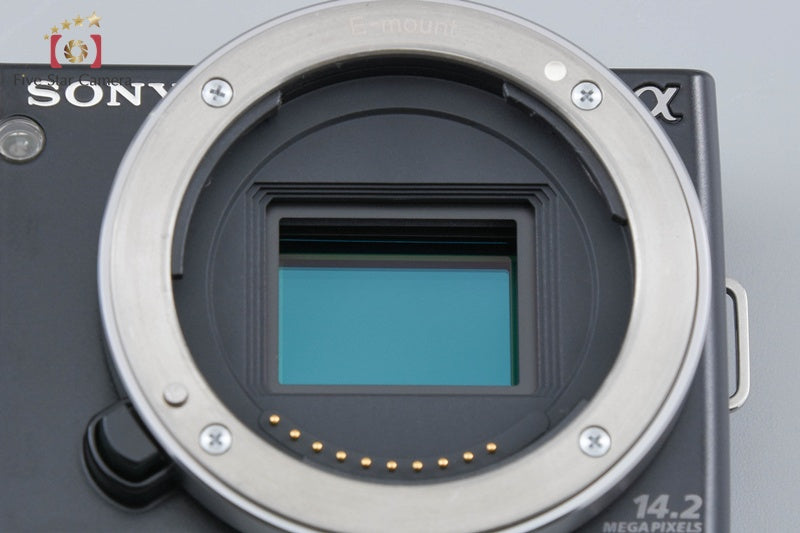 "Count 1,125" Sony α NEX-5 Black 16.1 MP 18-55 Lens [Japanese Language Only]