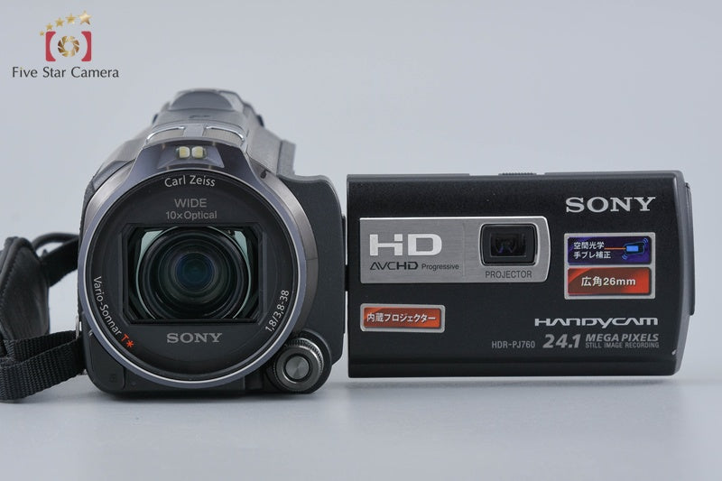 SONY HANDYCAM HDR-PJ760V Digital HD Camcorder [Japanese Language Only]