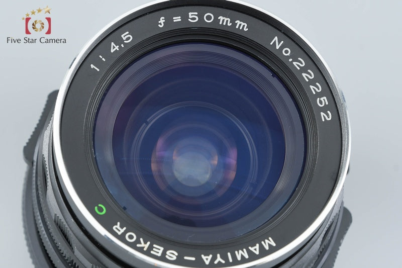 Mamiya SEKOR C 50mm f/4.5 for RB67